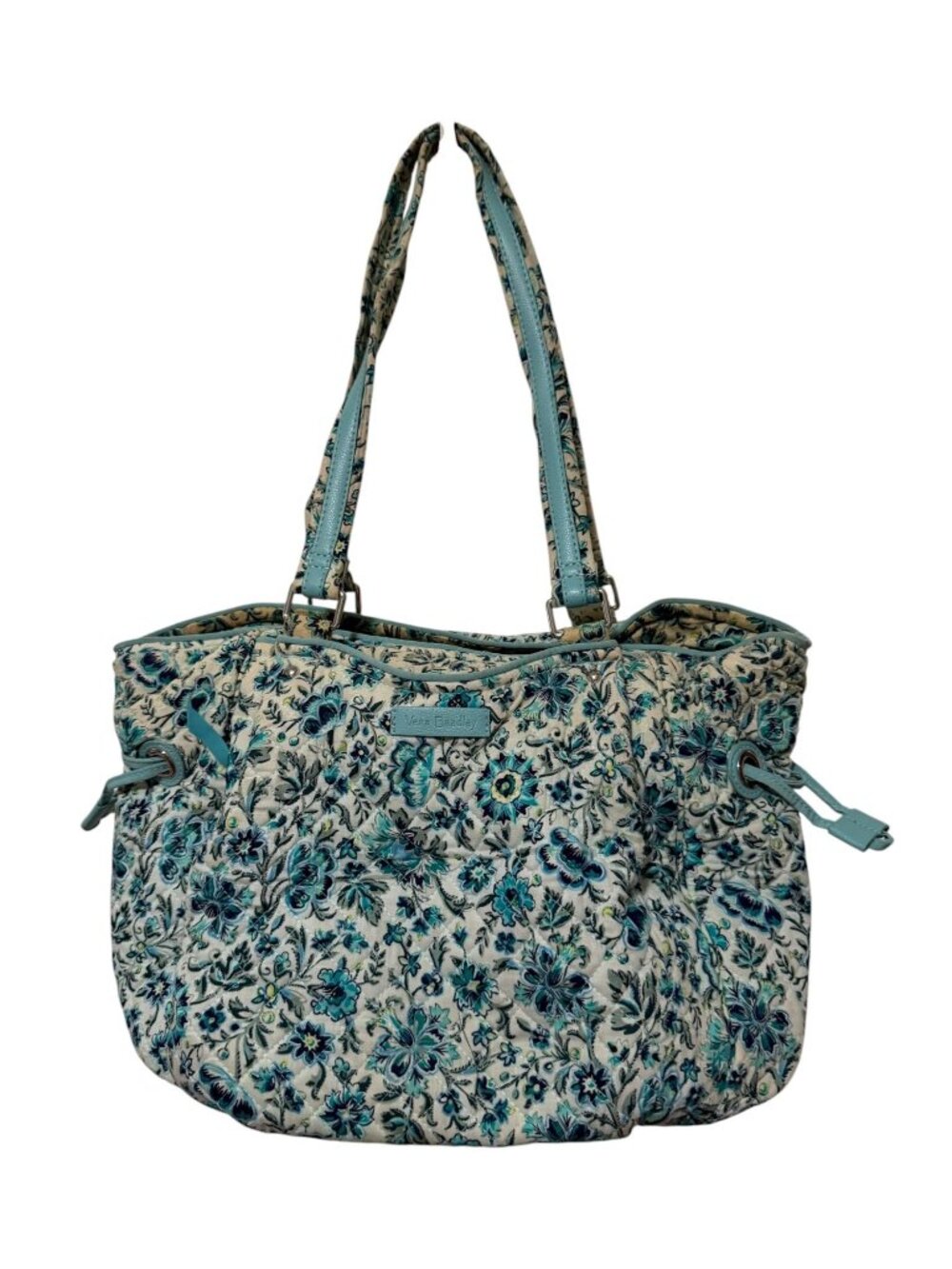 Vera Bradley Retired Daisy Dot Glenna Satchel Shoulder Purse Bag Cinched